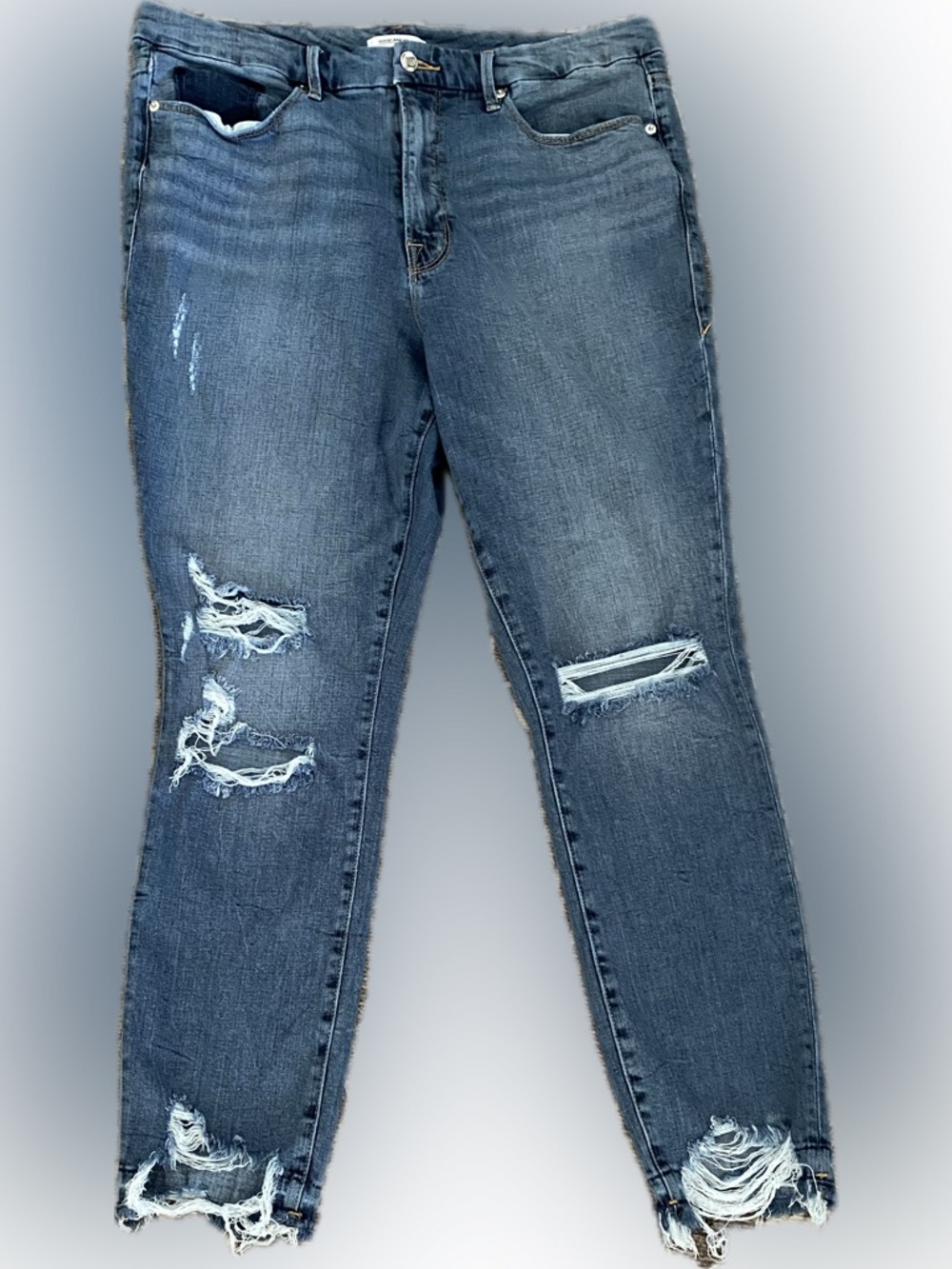 GOOD AMERICAN GOOD WAIST JEANS- Size 18